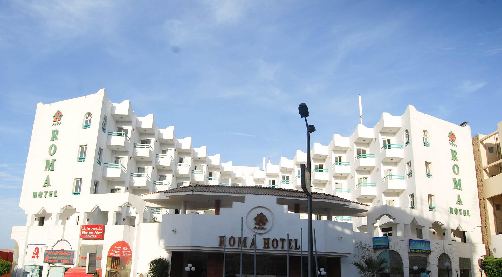 Dexon Roma Hotel Hurghada Bagian luar foto