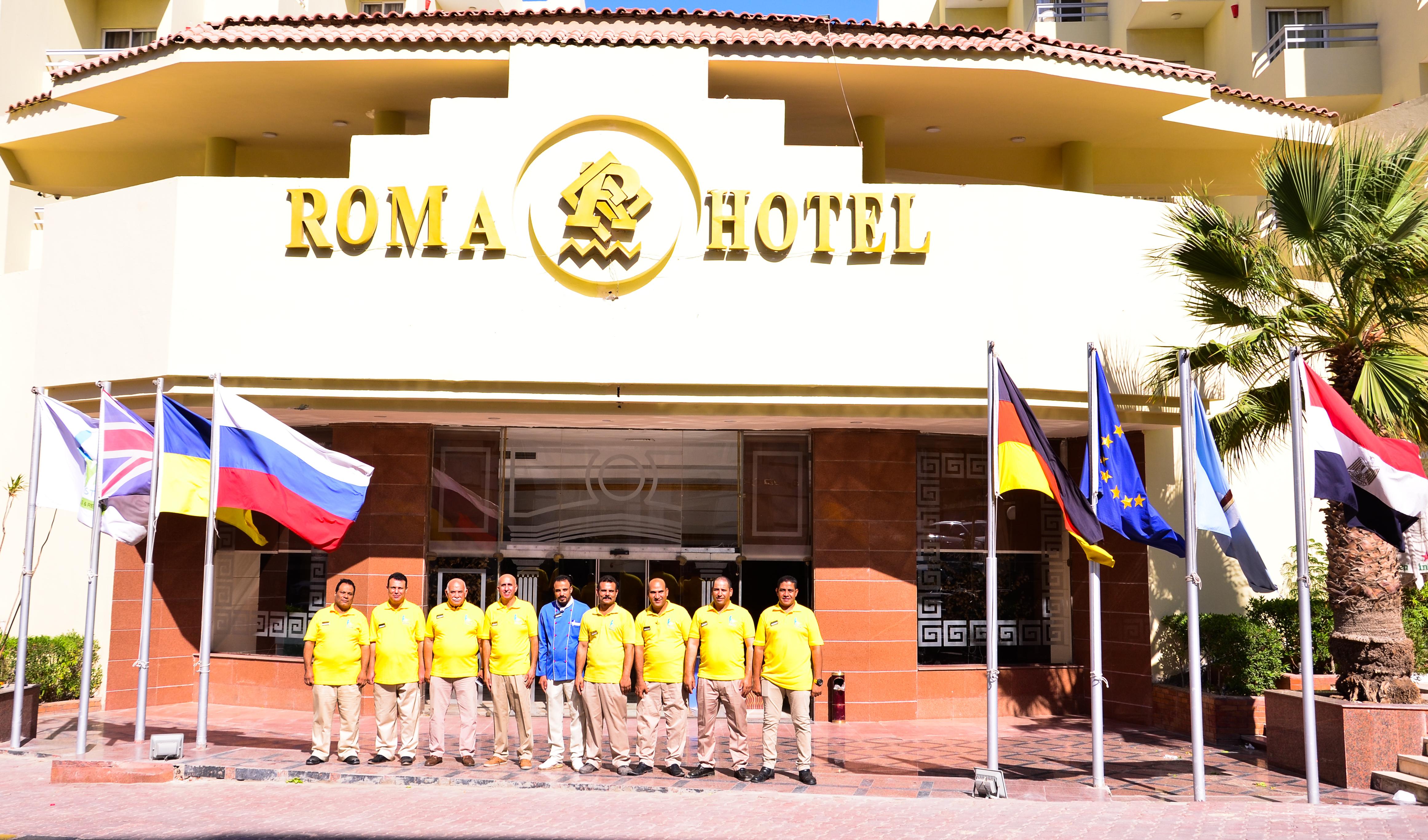 Dexon Roma Hotel Hurghada Bagian luar foto